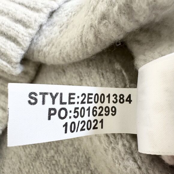 Vineyard Vines Cashmere Wool Sweater Size XXS Gray 1/4 Zip Mock Neck - Picture 7 of 11